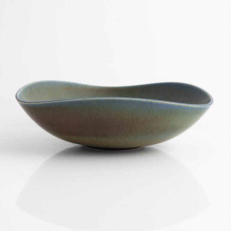 Berndt Friberg, a stoneware bowl, Gustavsbergs studio, Sweden, 1965.
