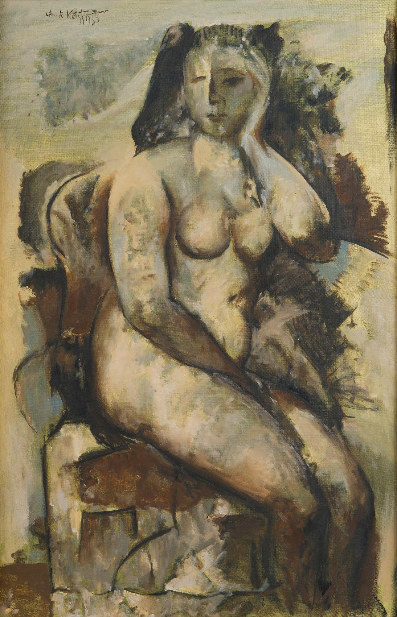 Unto Koistinen, Naken.