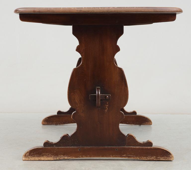 BOCKBORD, 1900-talets första hälft.