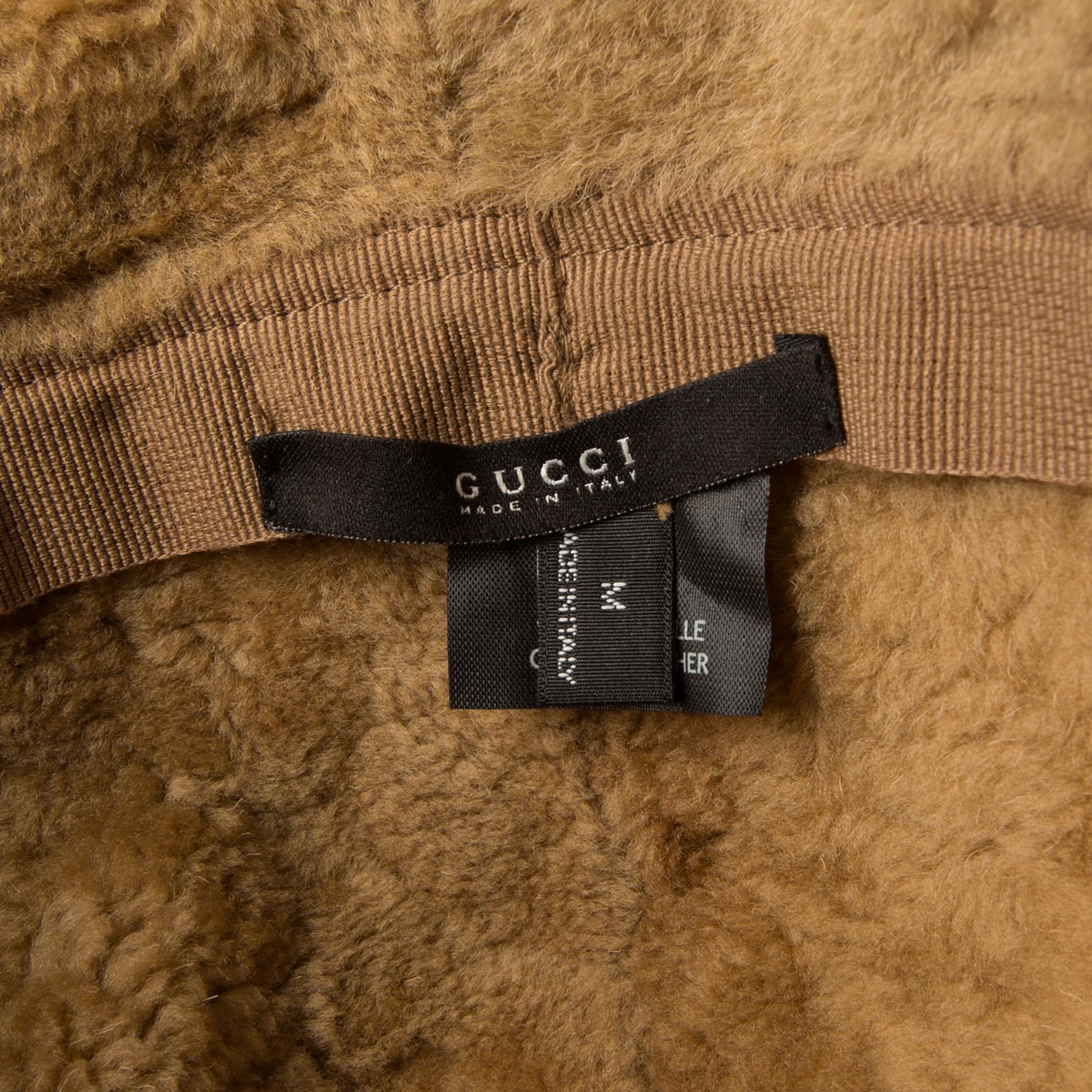PÄLSHATT, GUCCI, storlek M.