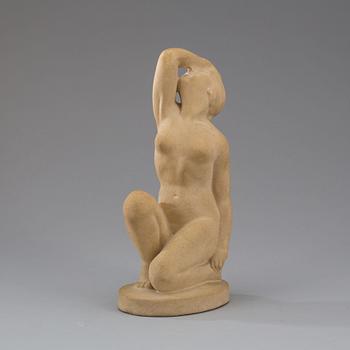 JÖRGEN WINDFELD-SCHMIDT, skulptur, konstmassa, signerad.