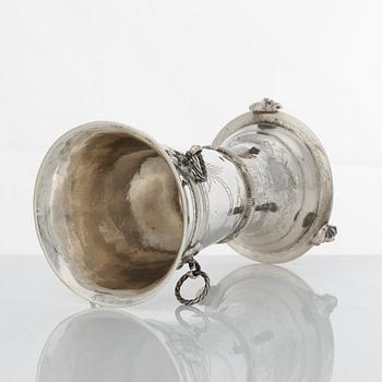 A Norwegian 19th century silver beaker, mark of Hans Jörgen Blytt, Bergen 1835.