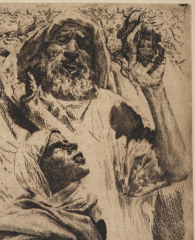 Erich Wolfsfeld, Abrahams offer.