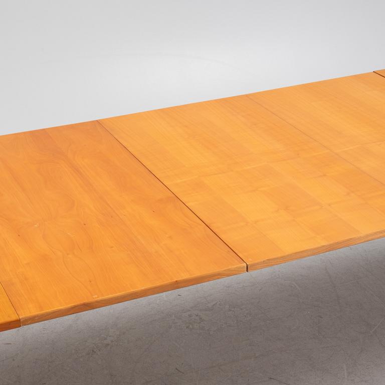 Carl Östergren, dining group, 6 chairs and dining table, made by master carpenter David Sjölinder around 1962.