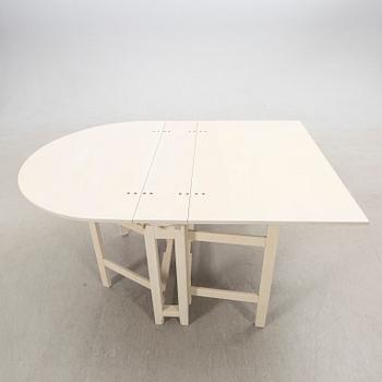 Drop-leaf table, "Bergslagen", from IKEA's 18th-century series, 1990s.