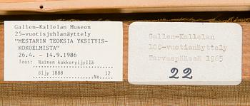 Akseli Gallen-Kallela, Kvinna på Rya.