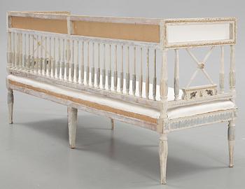 SOFFA, sengustaviansk. omkr år 1800.