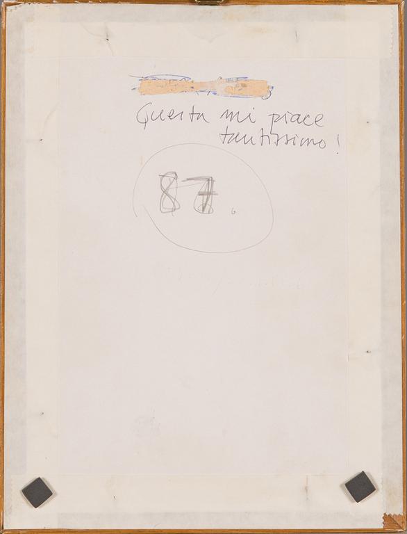 Outi Heiskanen, etching, signed and dated -78, marked TV. 3.