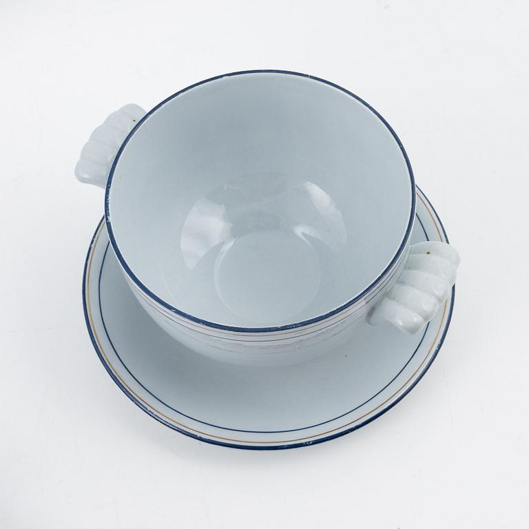 Rörstrand, Matservis, ca 50 delar, tillverkad för AB Nordiska Kompaniet, 1950-tal.