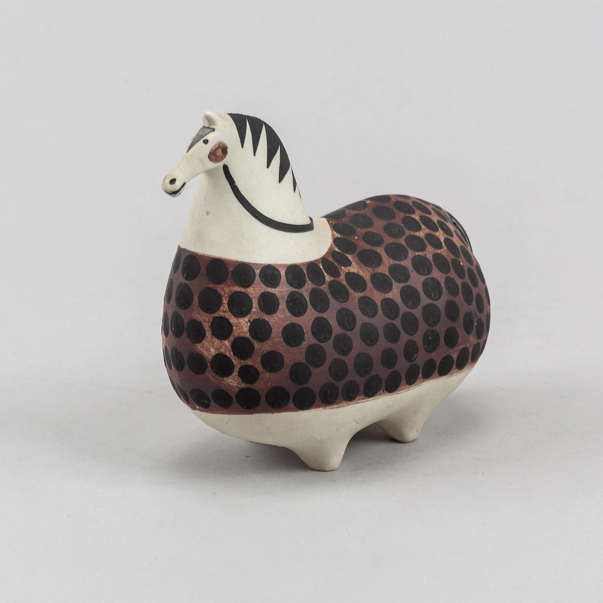 Stig Lindberg, a stoneware 'Springare' figurine, Gustavsberg Studio.