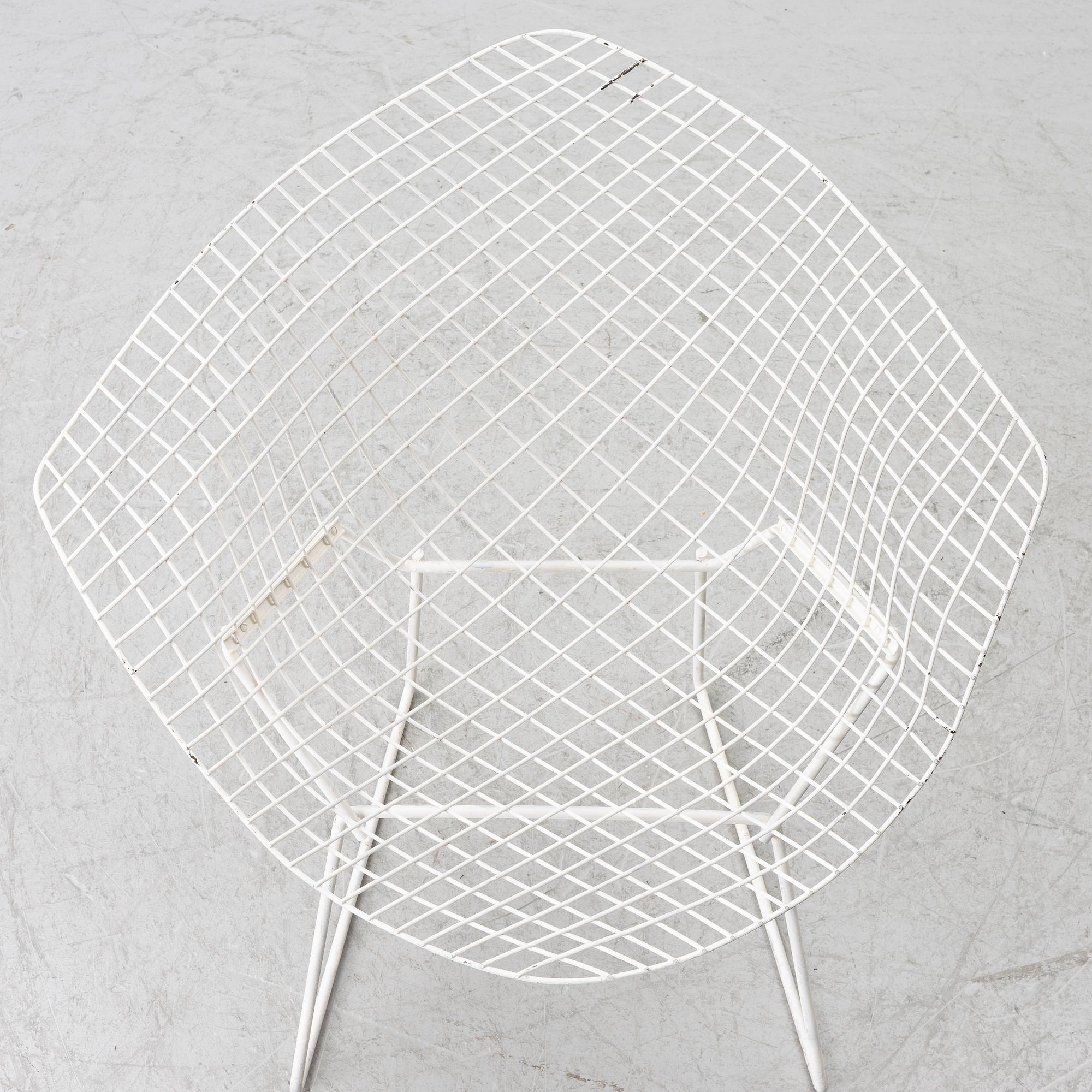 Harry Bertoia, fåtölj, "Diamond Chair".