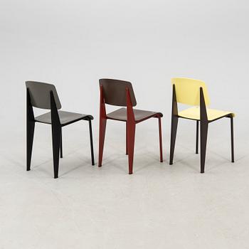 Jean Prouvé, 5 "Standard" chairs Vitra 2013.