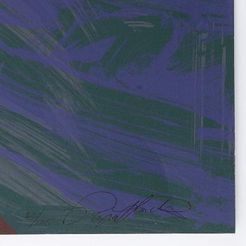 Rupert Jasen Smith, silkscreen in colours, 1988, signed 22/125.