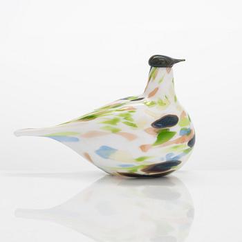 Oiva Toikka, annual glass bird, signed O. Toikka Nuutajärvi 2014.