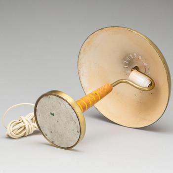 BORDSLAMPA, 1900-talets första hälft.