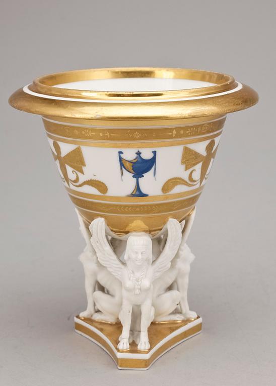 SKÅL, porslin, empire, 1800-tal.