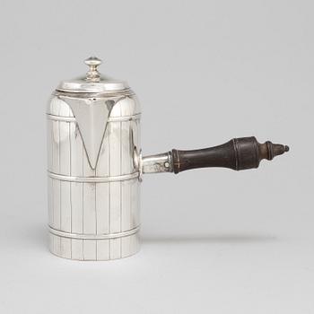 John Köhler I sannolikt, cylinderkanna, silver, London 1793.