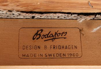 MATGRUPP, 7 delar, Bertil Fridhagen, Bodafors, 1960-tal.