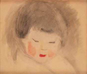 Helene Schjerfbeck, "Kinesiskt barn" (Chinese child).