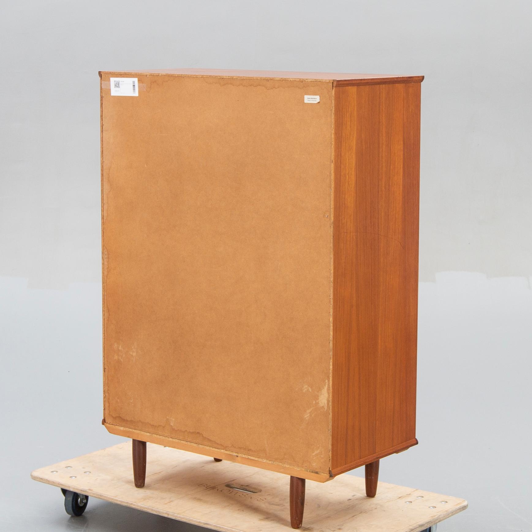 A 1960s Danish teak bureau from Ejsing.