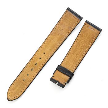 Patek Philippe, leather strap, “No Reserve”, 19/16 mm.