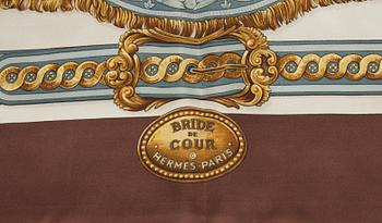 SCARF, siden, "Bride de Cour", design F. de la Perriere, Hermès, Paris.