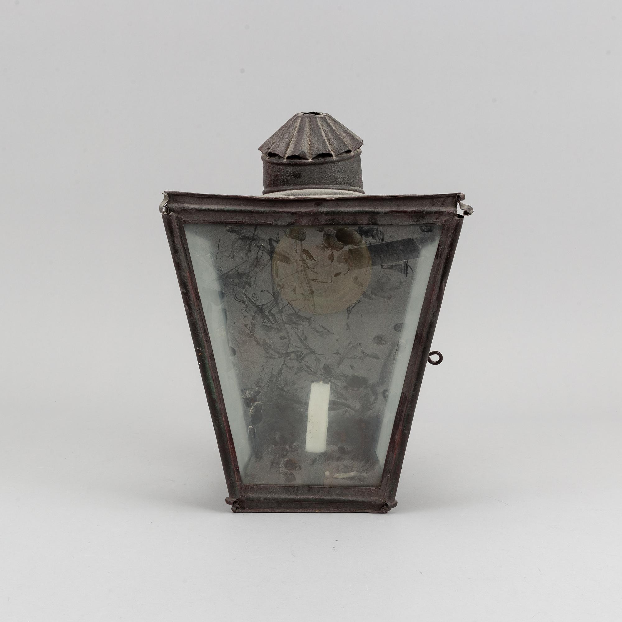 Lyktor, 2 st, troligtvis Danmark, omkring år 1900.