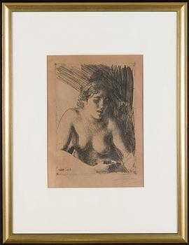 Anders Zorn, "Byst".