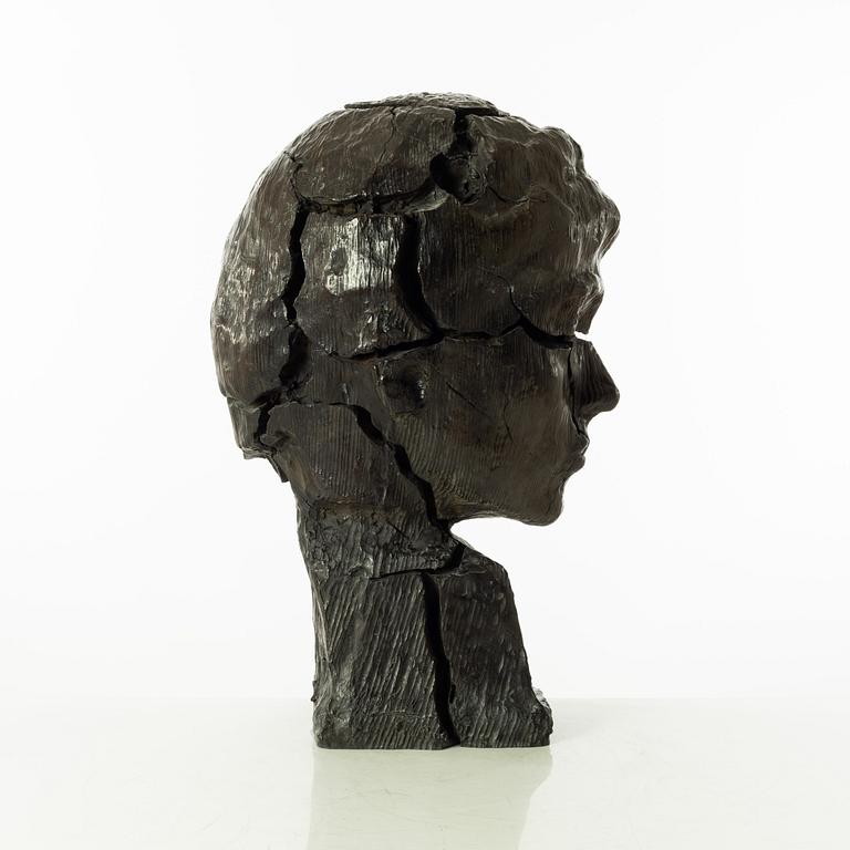 Gudmar Olovson, sculpture. Signed. Numbered. Foundry mark. Bronze, height 55 cm, length 34 cm.