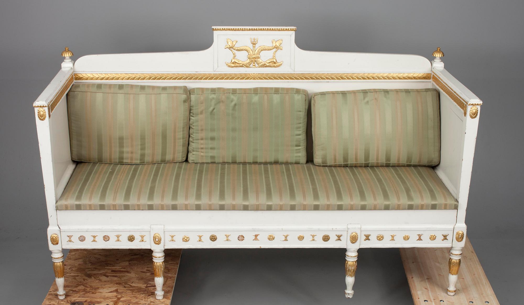 SOFFA, empire, 1800-talets första hälft.