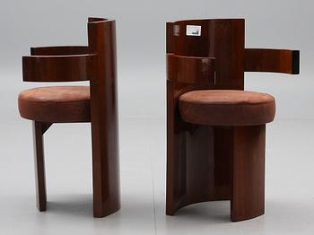 STOLAR, ett par, art decostil, 1900-talets slut.