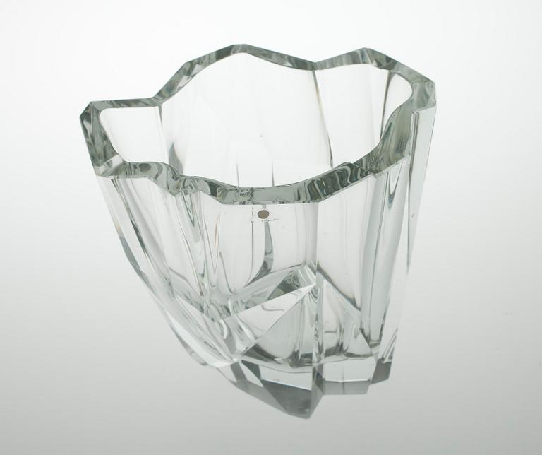 VAS, glas, "Isberg", sign. Tapio Wirkkala 3825.