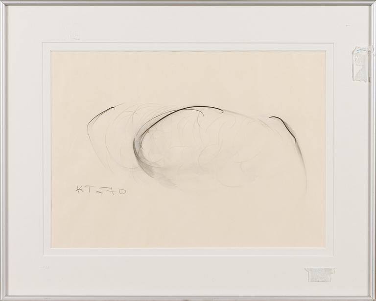 KAIN TAPPER,  mixed media, signed and dated -70.