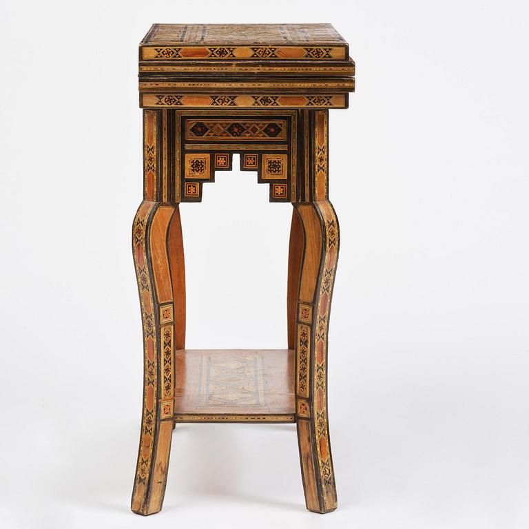 Spelbord, Damaskus Syrien, omkring år 1900.