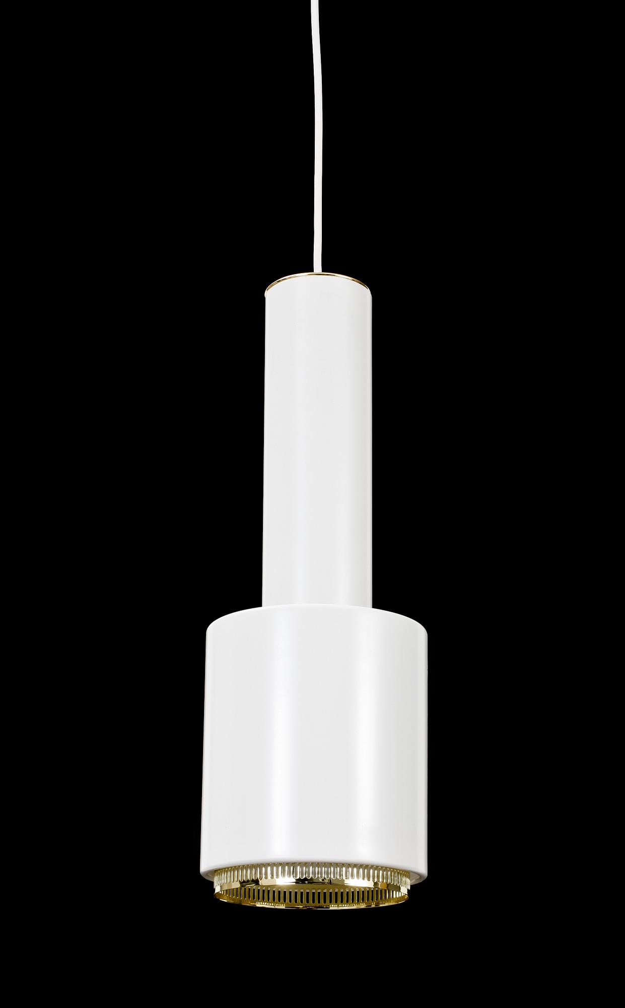 TAKLAMPOR, ett par, "Hand grenade", Alvar Aalto Artek. H 42.