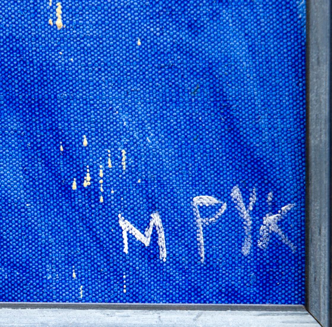 Madeleine Pyk, Oil on canvas, signed.