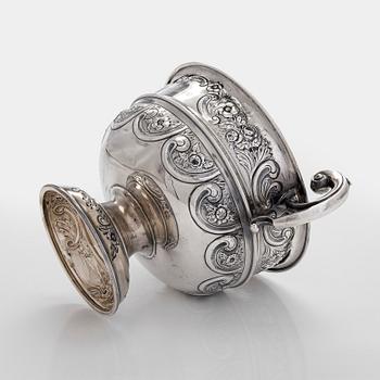 Skål, silver, Thomas Hayes, Birmingham 1904.