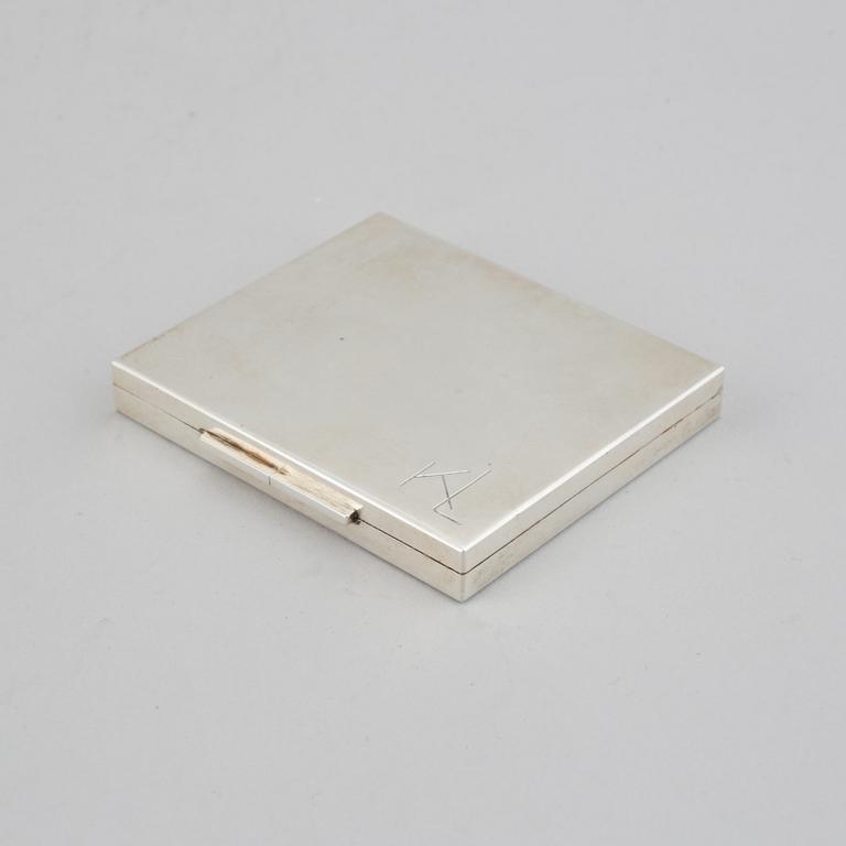 Wiven Nilsson, a sterling silver case, Lund 1960.