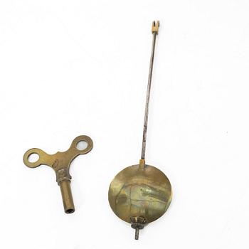 A mantel clock, France, around 1900.