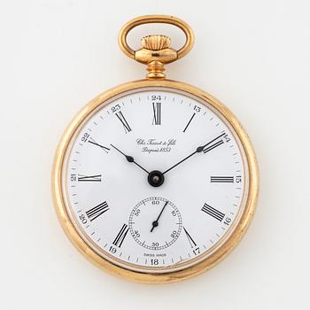 TISSOT, pocket watch, 48 mm.