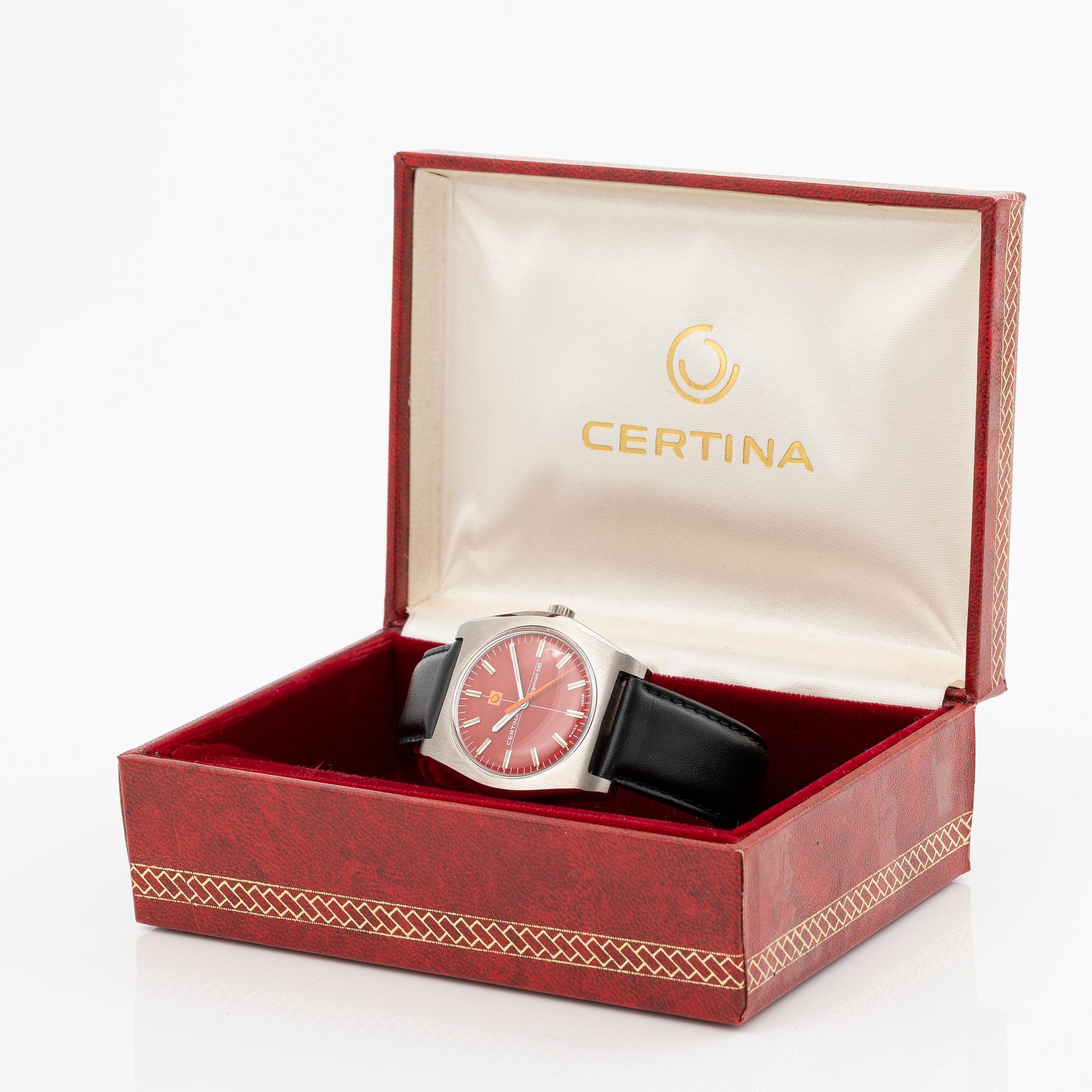 Certina, Argonaut 280, “No Reserve”, wristwatch, 36.5 mm.