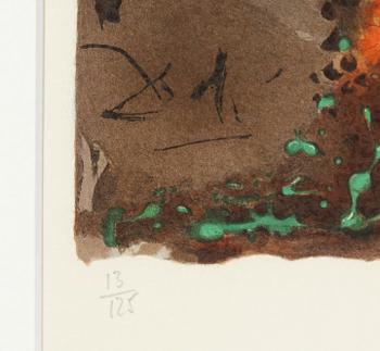 Salvador Dalí, "Carmen Sings Gypsy Songs".