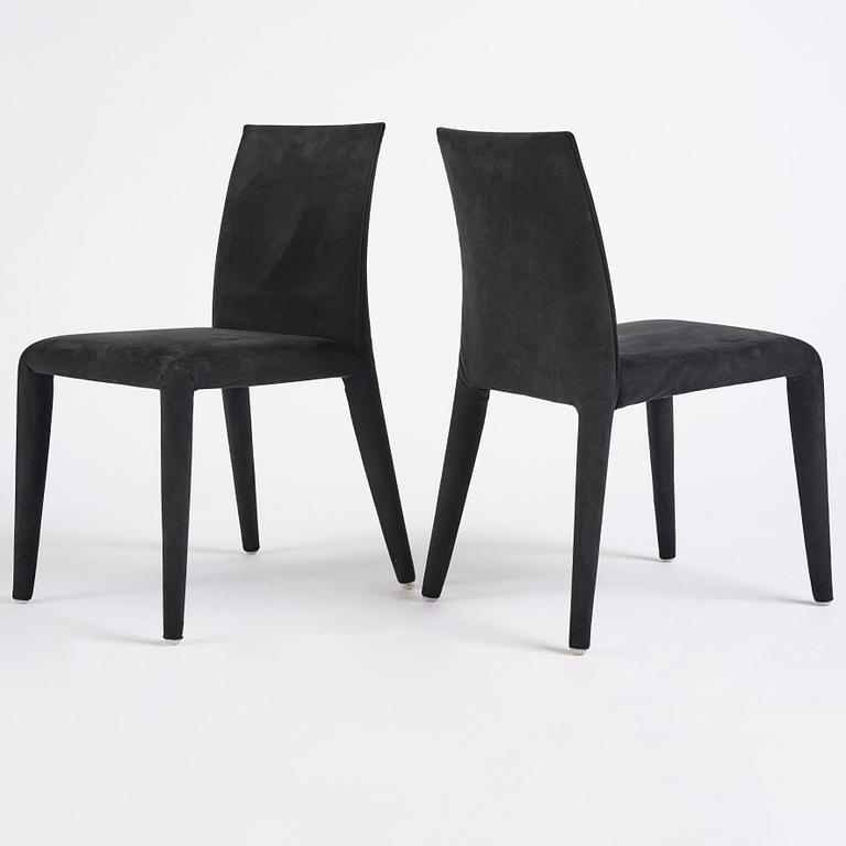 Mario Bellini, "Vol au vent", 8 chairs, Maxalto, B&B Italia, post 2001.