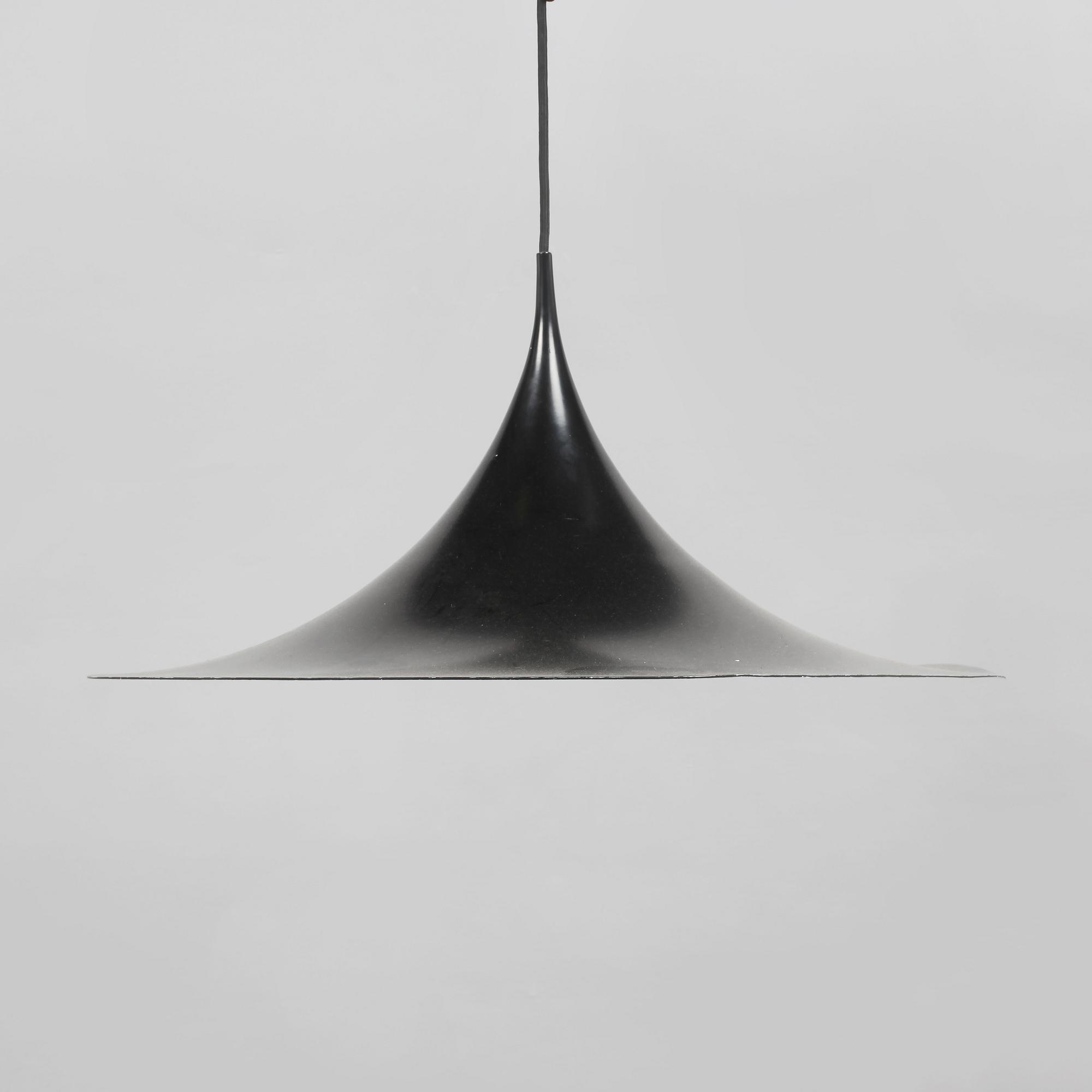 TAKLAMPA, "Semi-pendel", Claus Bonderup och Thorsten Thorup, IKEA, 1900-talets sista kvartal. Höjd 30 cm.