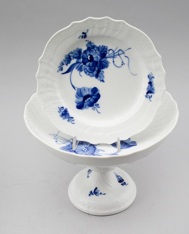 KAFFESERVIS, 37 delar, porslin, "Blå Blomst", Royal Copenhagen.