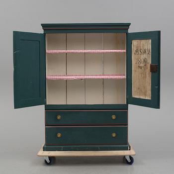 An early 19th century cabinet.