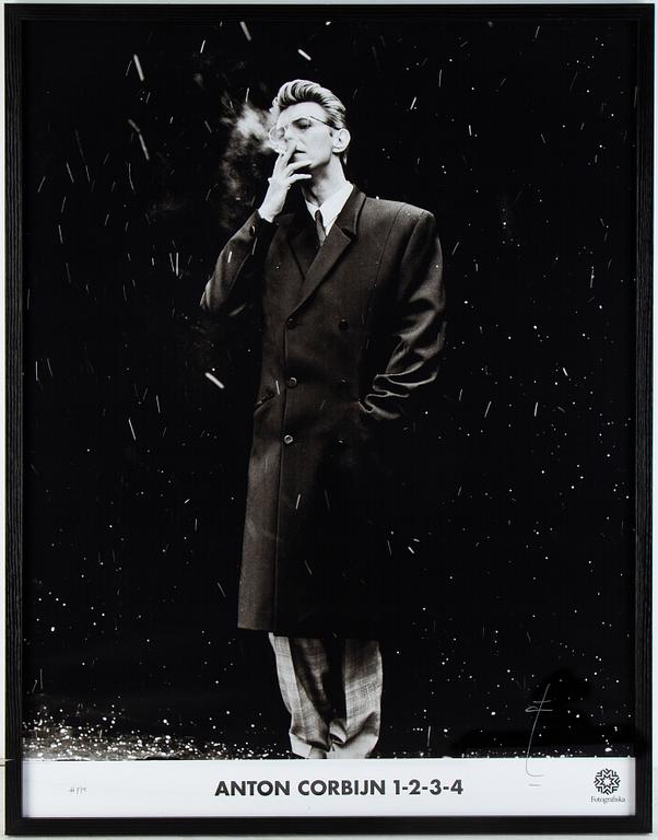 Anton Corbijn, limited edition offset print signed and numbered 7/15.