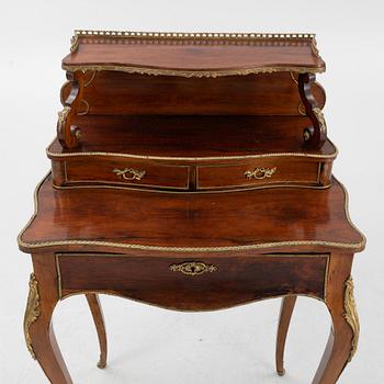 A desk with shelf, Rococo style, early 20th century.