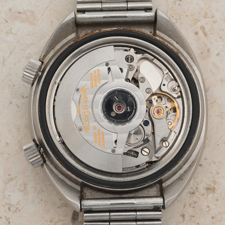 JAEGER-LECOULTRE, Memovox GT, Polaris II, "Grey edition", wristwatch, 42 x 49,5 mm.