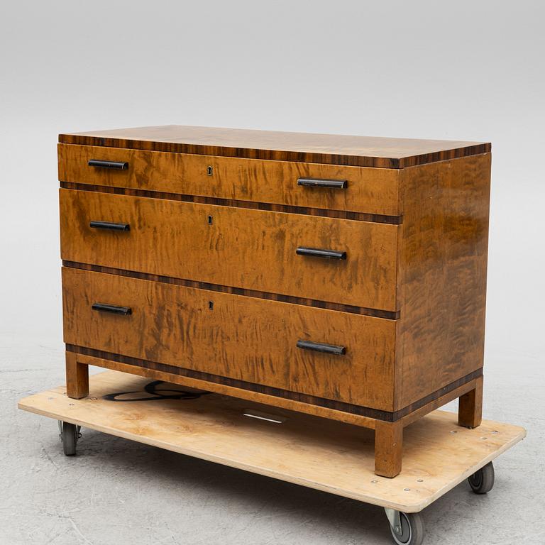 Chest of drawers, 1930s/40s.